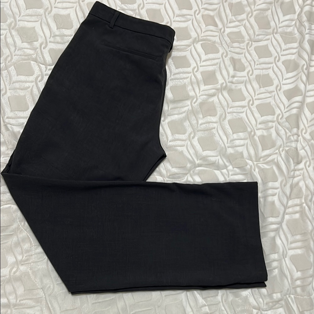 Charcoal Gray Straight Leg Pants